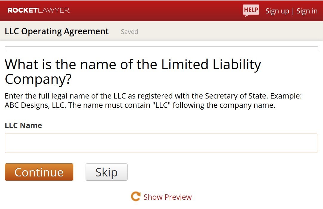What details are required when writing an LLC agreement?