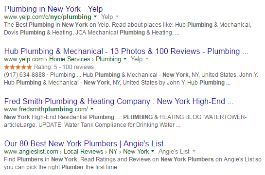 organic search google