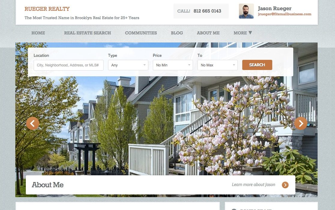 How do you find business properties on Zillow?