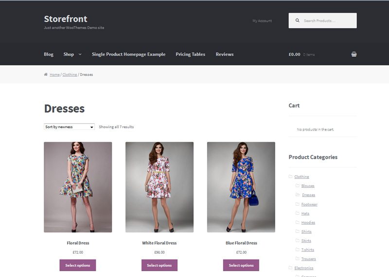 Wordpress ecommerce plugin - WooCommerce