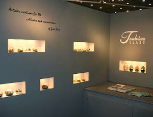 Touchstone Glass – Image courtesy of Pegasus Lighting
