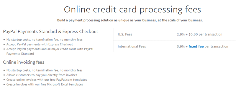 Can you use Paypal for online check-in?
