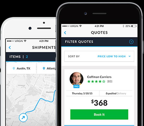 Best Online Freight Exchange for Small Business - uShip mobile app