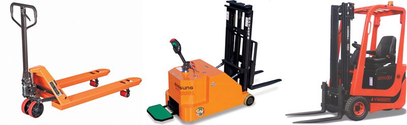 How to ship LTL freight - pallet jacks and forklifts