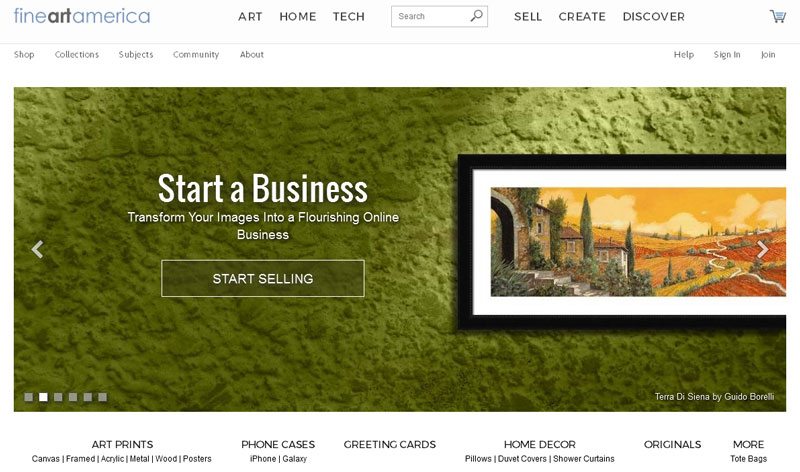 How to Sell Art Online - Fine Art America