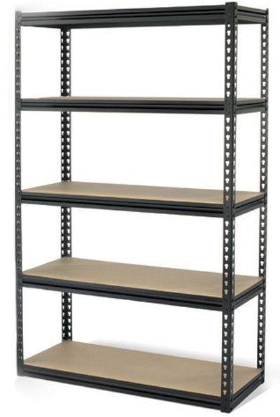 Warehouse Layout - light duty storage shelving