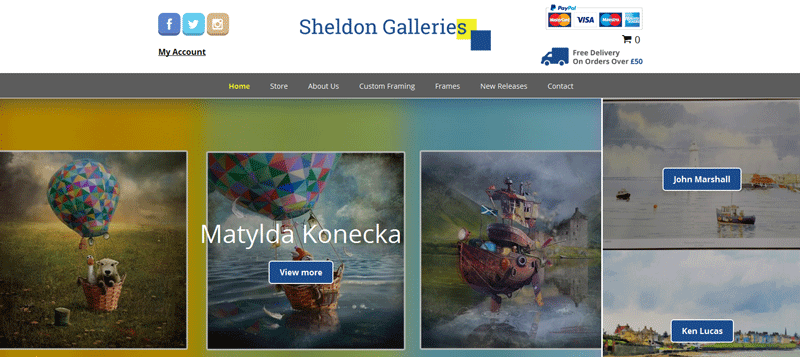 How to Sell Art Online - Sheldon Galleries