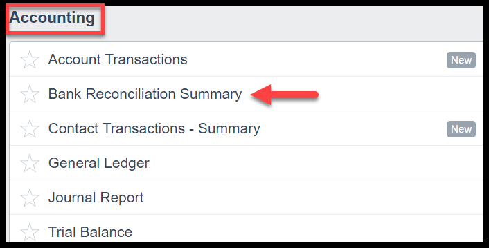 reconcile bank and credit card transactions in xero