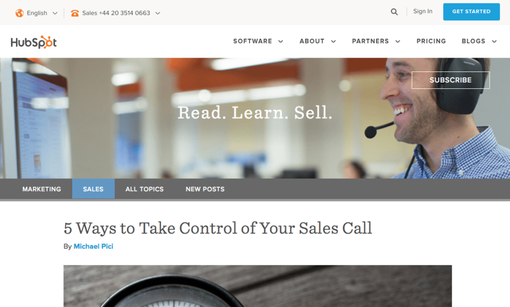 Sales training programs