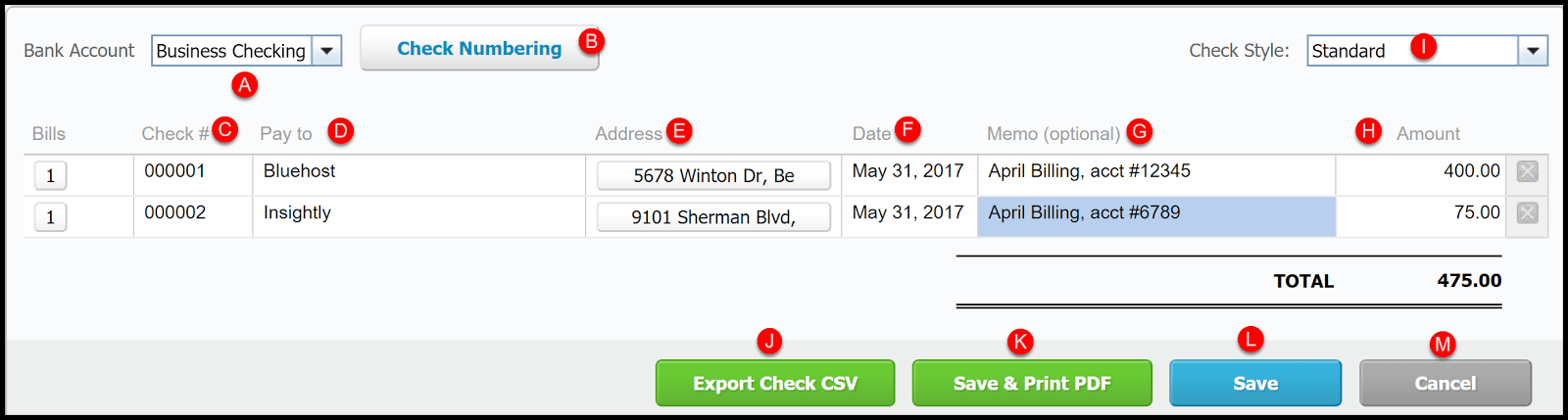 Pay Bills in Xero