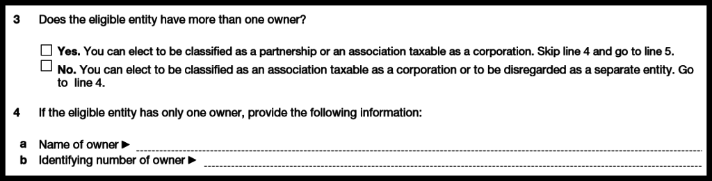 Form 8832 Owner Information