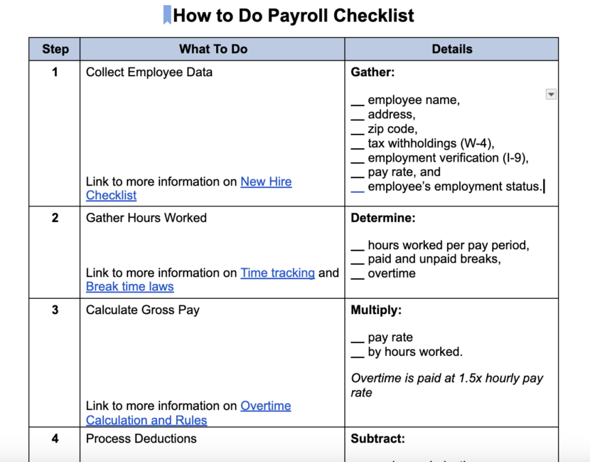 How To Do Payroll For Small Businesses Video Template