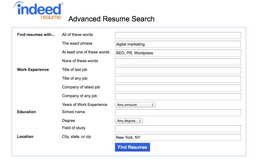 does indeed help with resumes