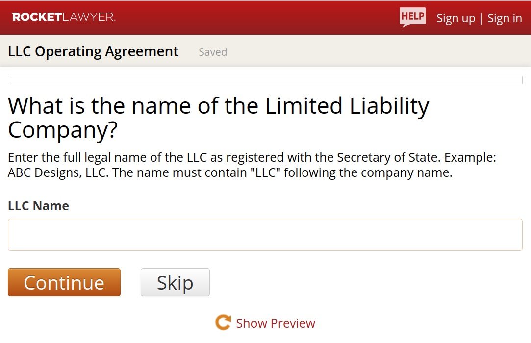 agreement lawyer rocket operating LLC Steps Template) Operating In Create an Free Agreement ( 5