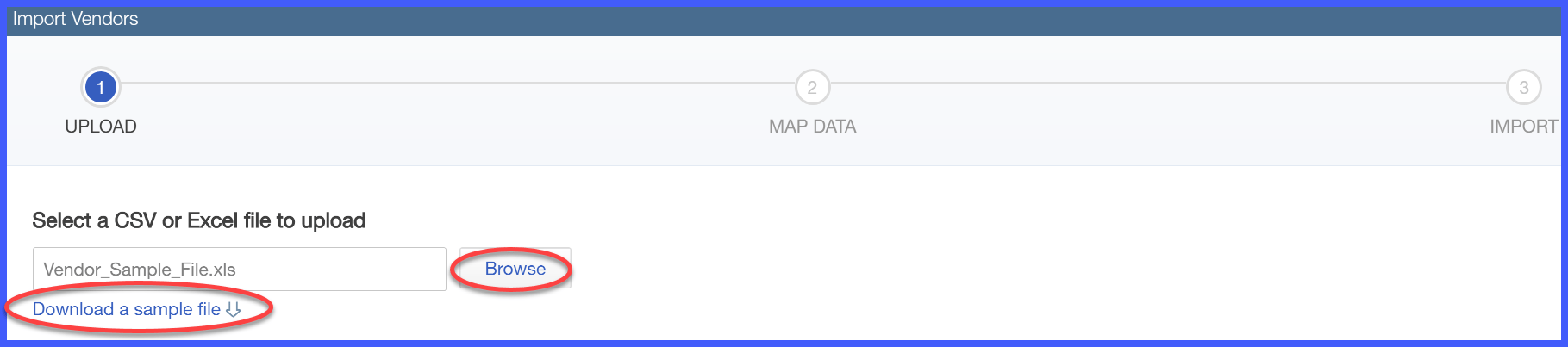 new vendor setup form excel template