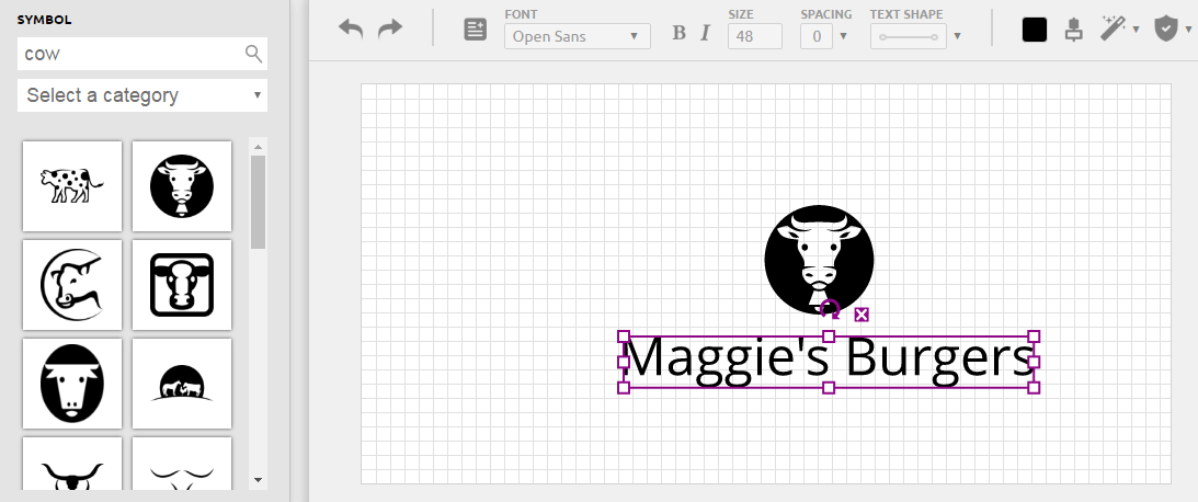 Logo Garden’s design platform