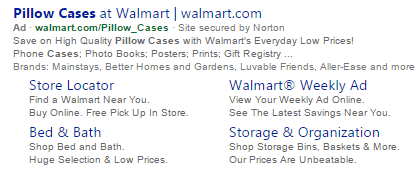 Bing Ads Walmart