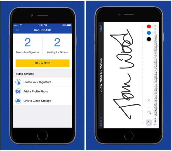 electronic signature on mac with validity acrobat