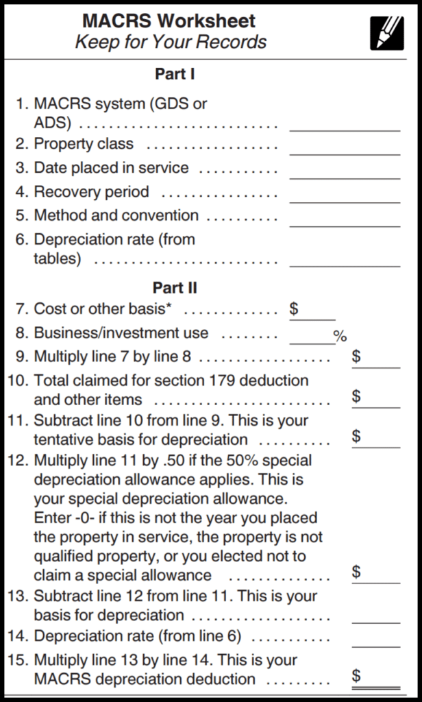 Irs Useful Life Chart