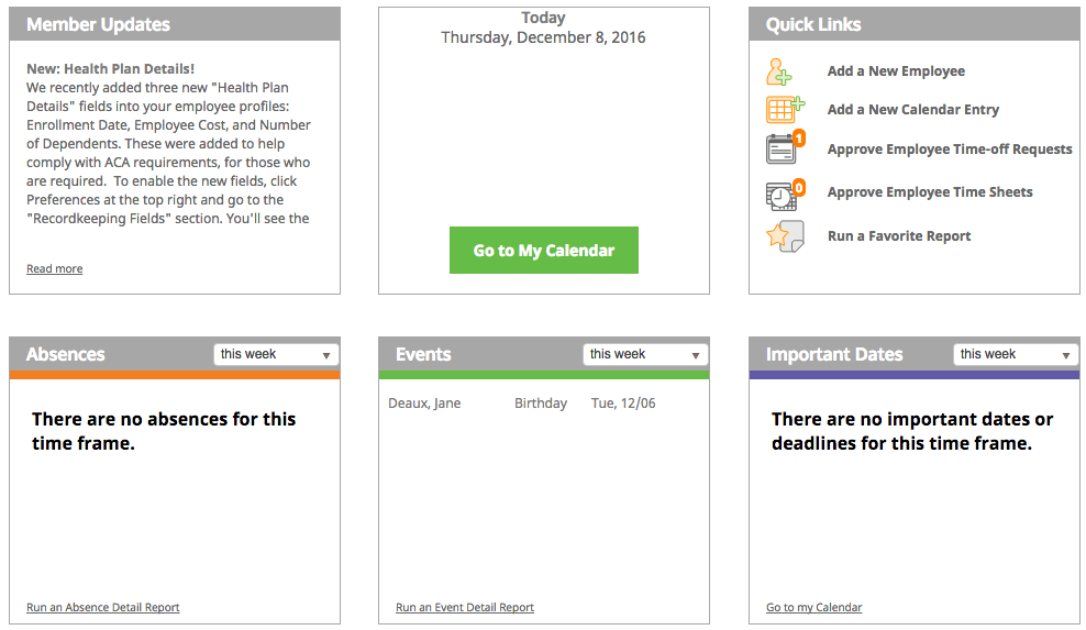TrackSmart, attendance tracker, time off manager