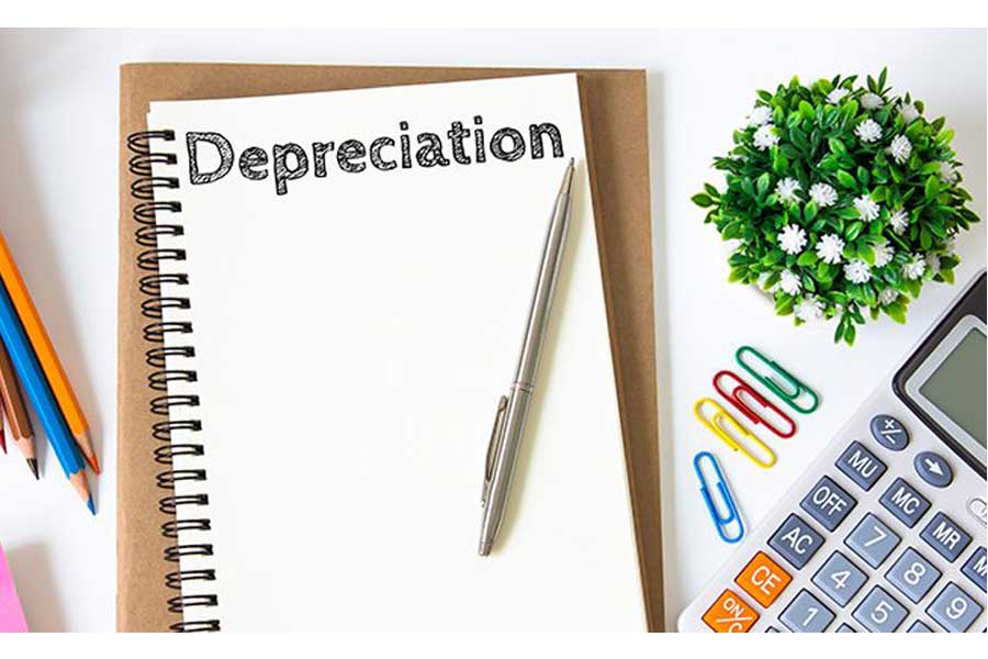 Depreciation written on Notebook.