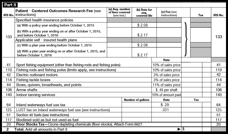 form health taxes Excise Return Form Complete Federal 720: to How Tax Quarterly