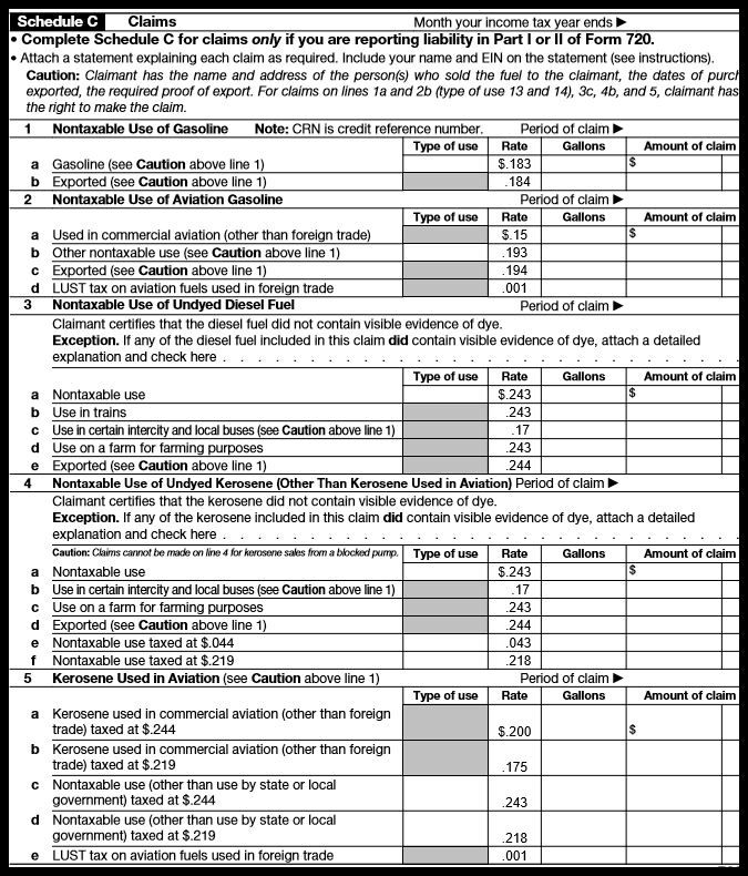 How to Complete Form 720 Quarterly Federal Excise Tax Return