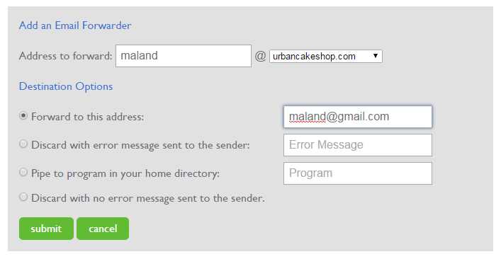 Create Custom Email