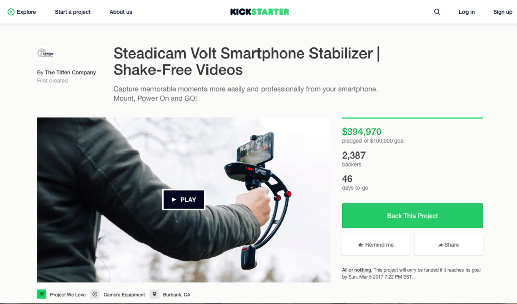 download kickstarter campaign