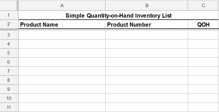 Free Inventory Template + How to Track and Count Physical ...