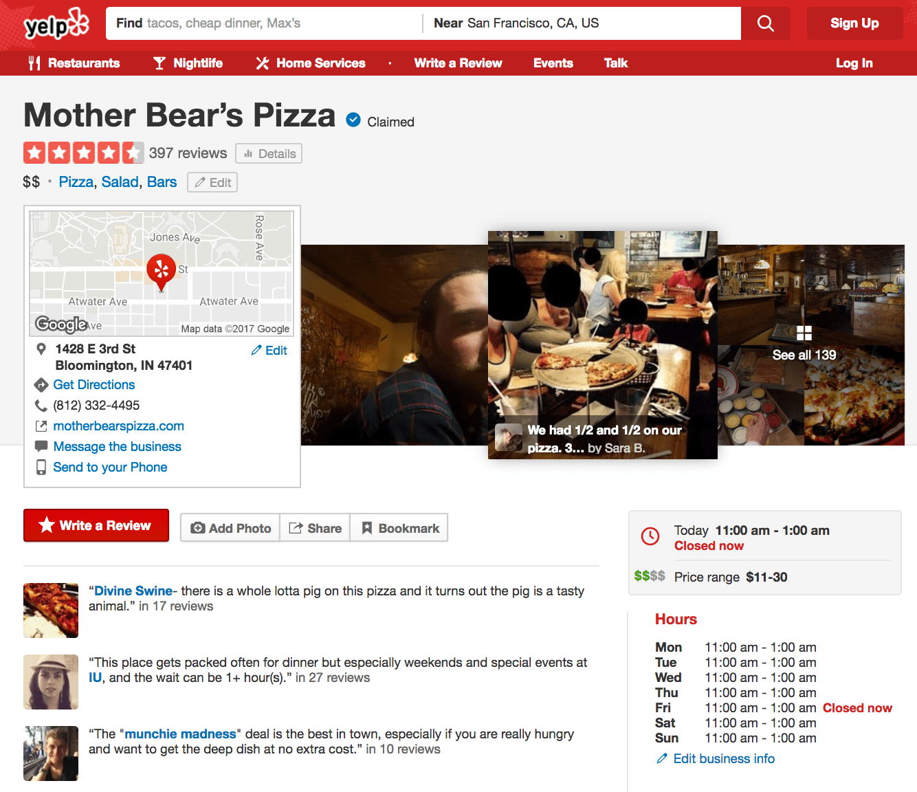 yelp for business