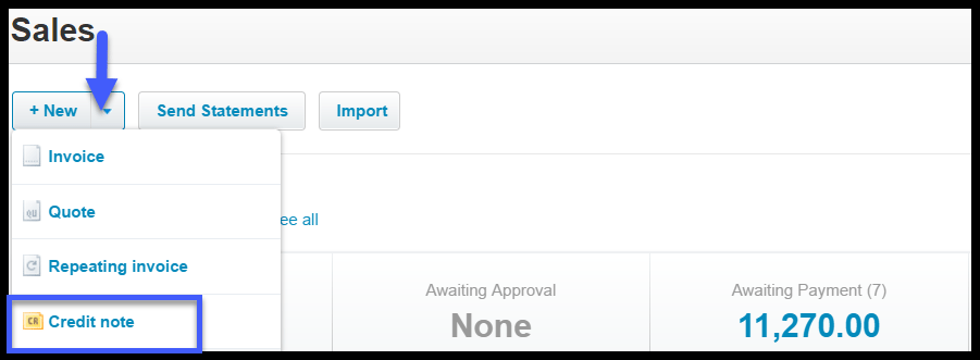 how-to-create-a-credit-note-in-xero