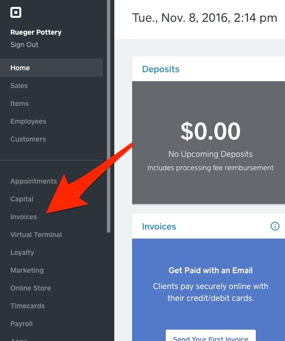 print square invoices