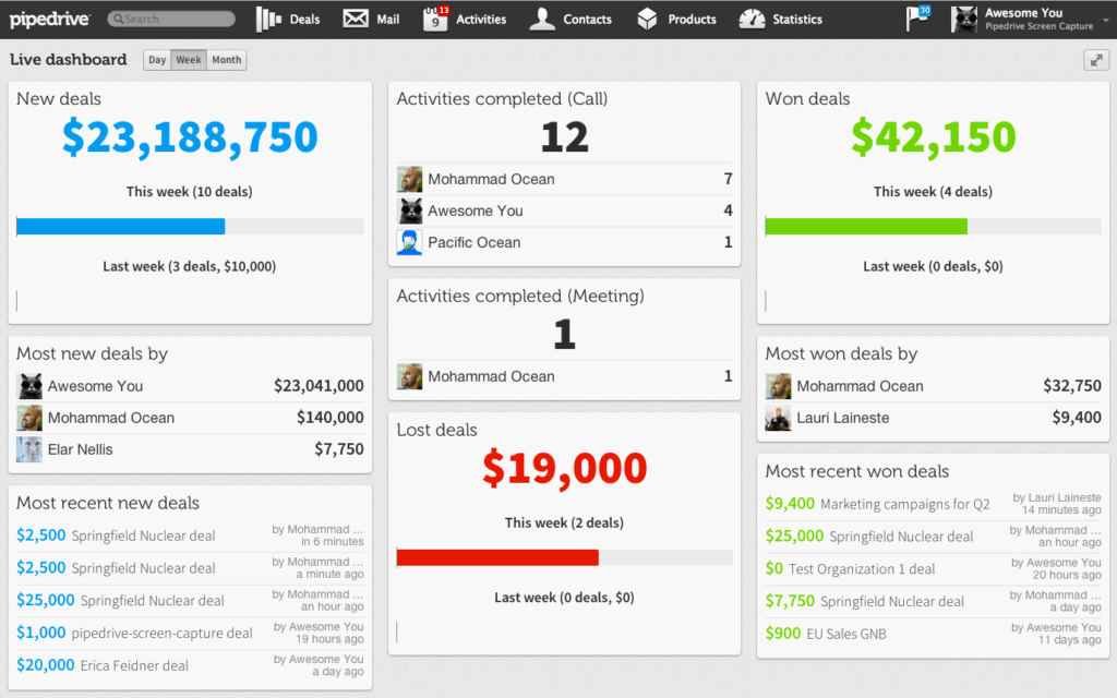 live dashboard screenshot 1024x640