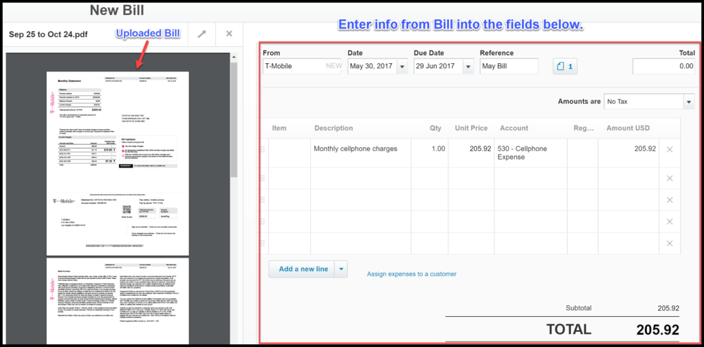 how-to-create-a-bill-in-xero