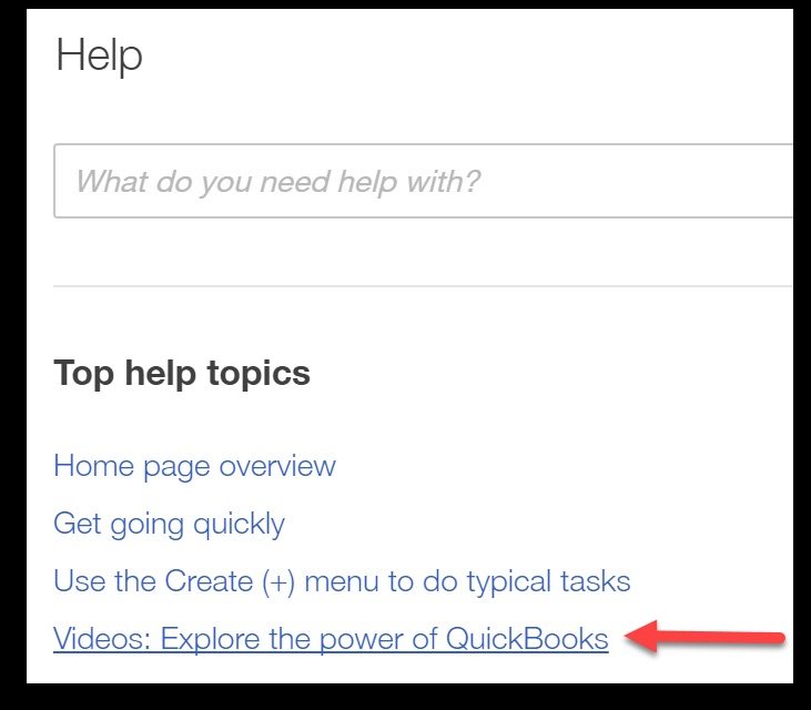 online quickbooks help