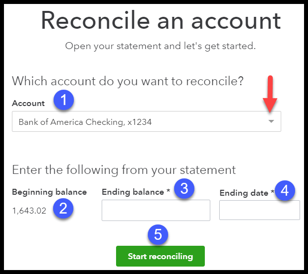 How to Process Bank Reconciliation in QuickBooks