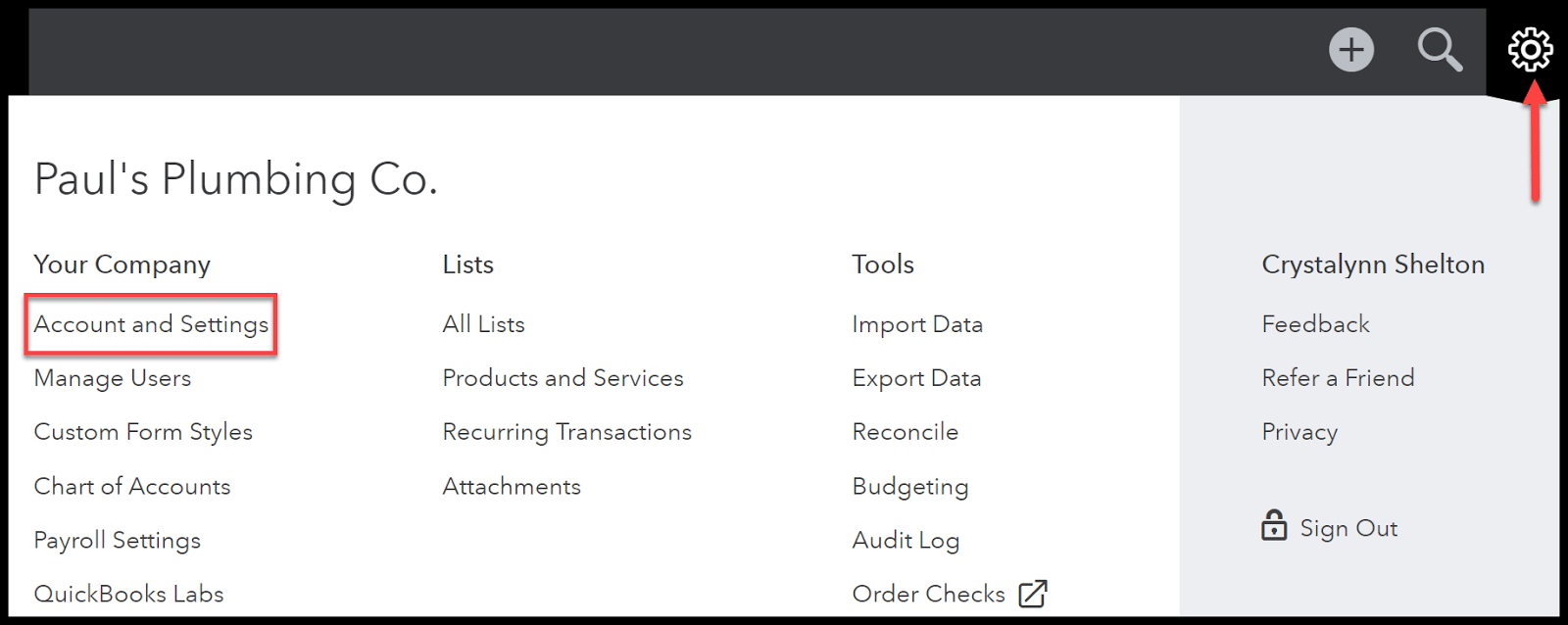 Quickbooks Online Export Chart Of Accounts