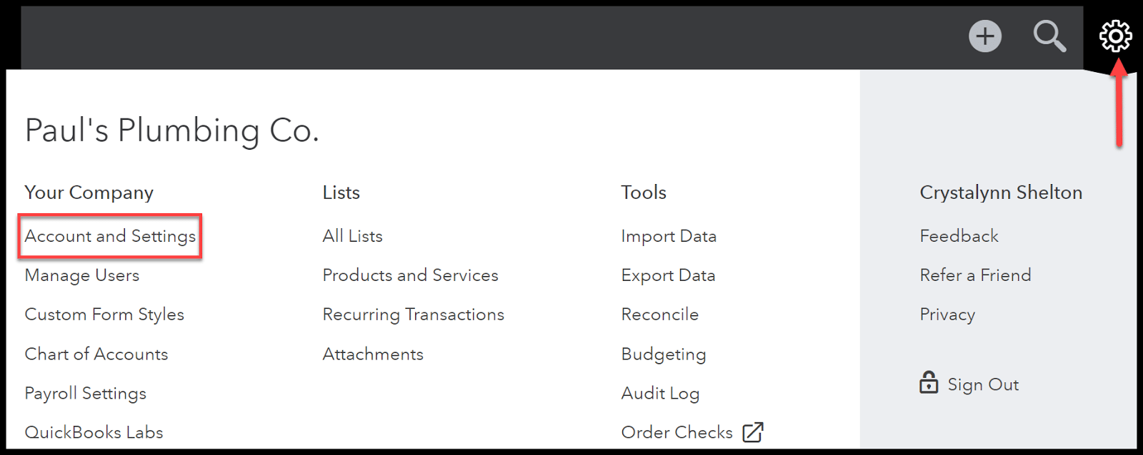 Quickbooks Export Chart Of Accounts To New Company