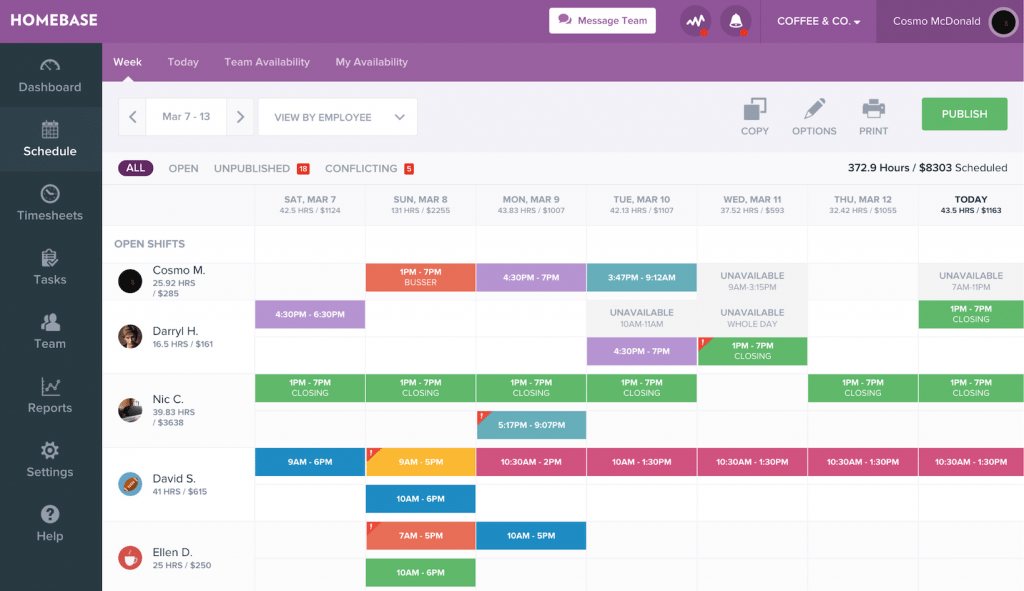 Best Employee Scheduling Software Tools