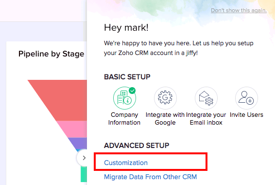 pull data from zoho crm into zoho creator