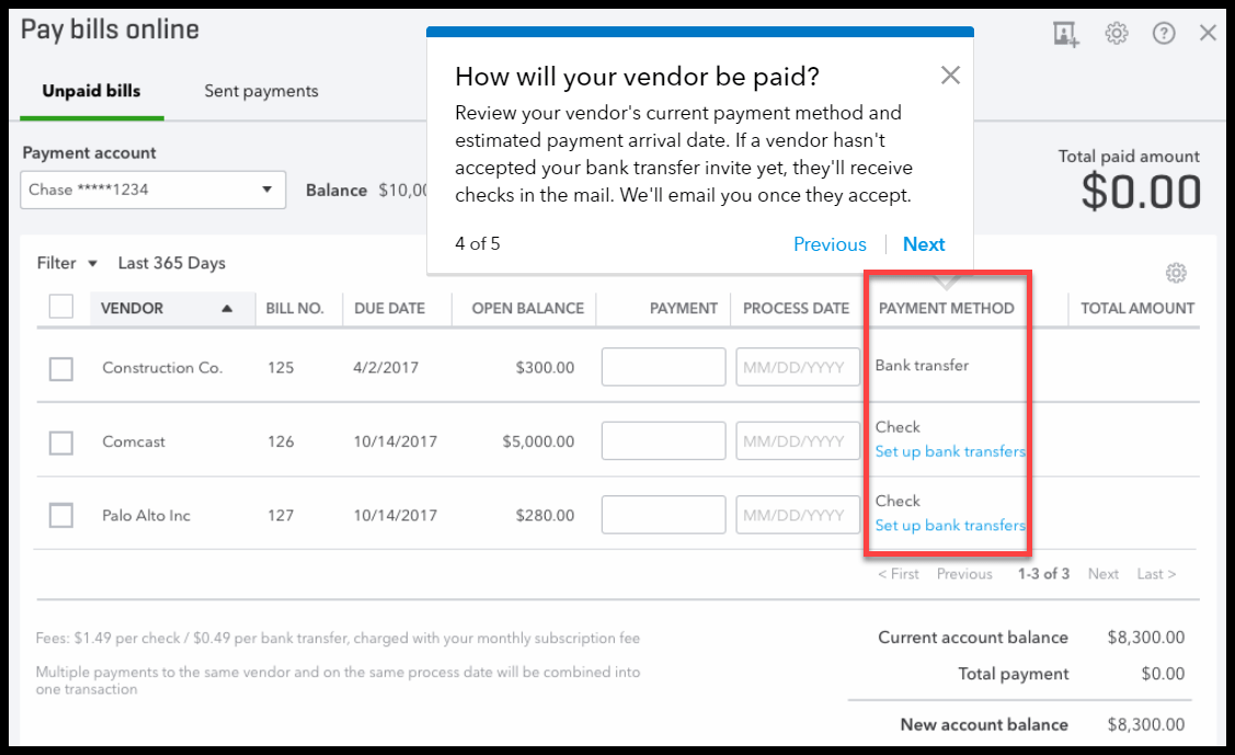 How to Pay Bills in QuickBooks Online
