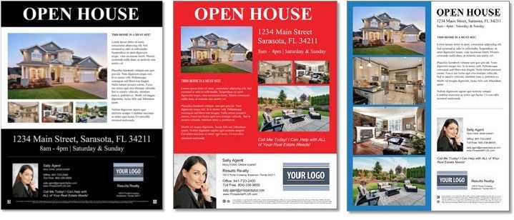 Open House Flyer Template Free from fitsmallbusiness.com