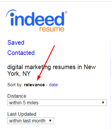 does indeed help with resumes