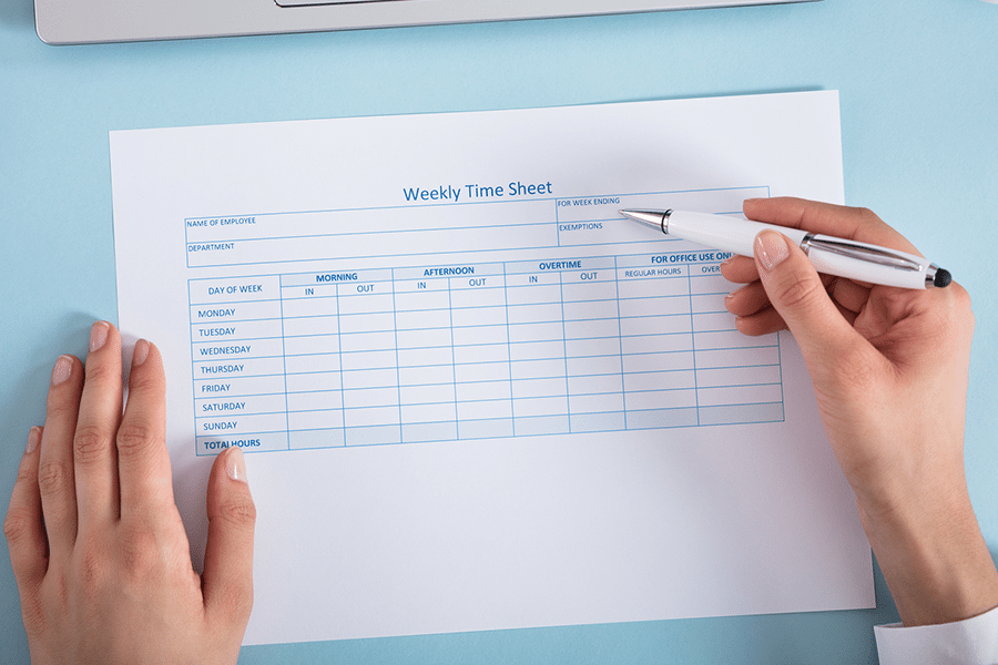 Lawyer Time Tracking Chart