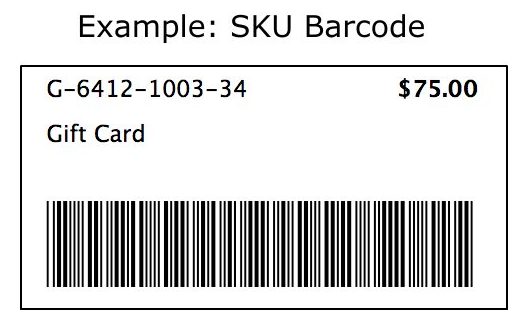 sku barcode generator