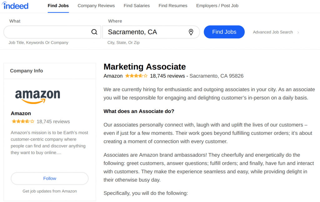 job websites like indeed