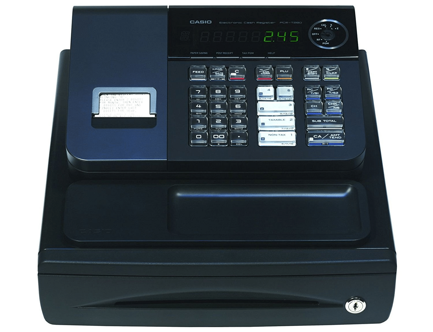 cash register features