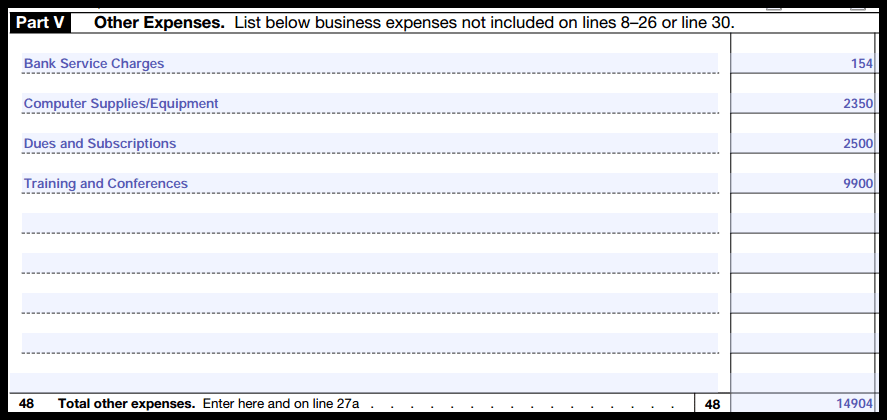 IRS Schedule C Instructions Step-by-Step (Including C-EZ)