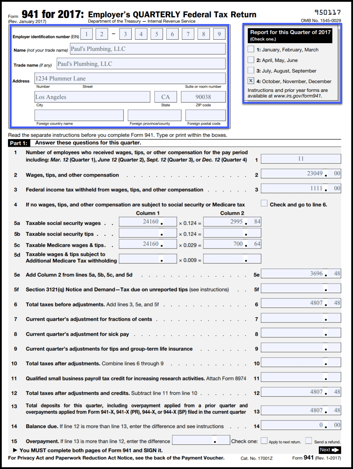 form-941-instructions-fica-tax-rate-2018-mailing-address